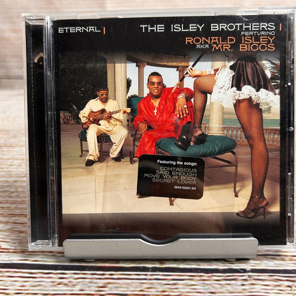 The Isley Brothers Eternal CD Ronald Isley Mr Biggs 2001 DreamWorks